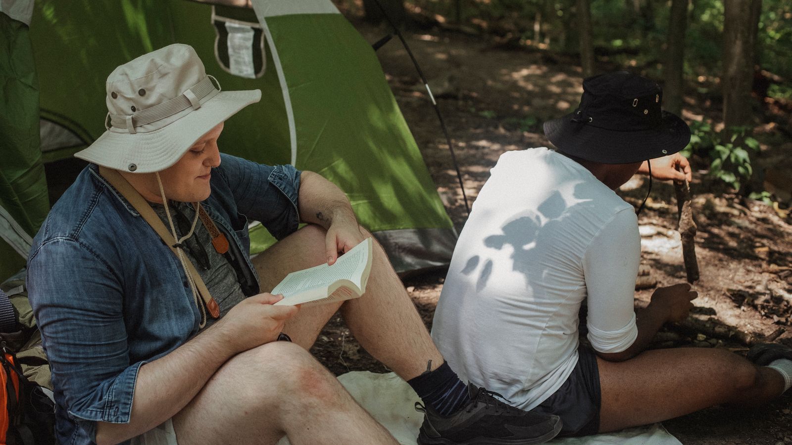How to Start a Campfire Safely: visual reference for finish and test